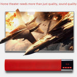 All in one Multifunctional Bluetooth Dual Speakers Soundbar with FM/AUX/USB/SDCARD function
