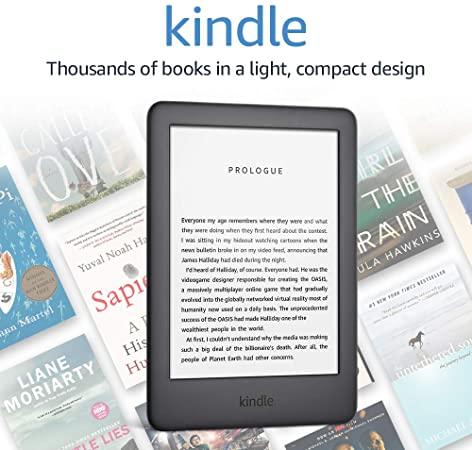 Amazon Kindle Gen 10(2019) 8GB with Built in Front Light - Free 8000 ebooks