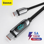 Baseus 100W Fast Charging Display USB C Type C Cable