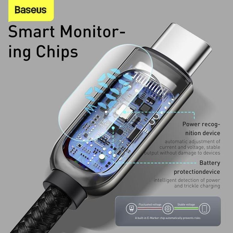 Baseus 100W Fast Charging Display USB C Type C Cable