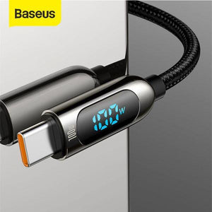 Baseus 100W Fast Charging Display USB C Type C Cable