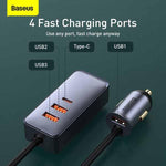 Baseus 120W QC3.0 USB PD3.0 Type C Car Charger