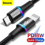 Baseus 18W PD USB Type C to Lightning Fast Charging Cable