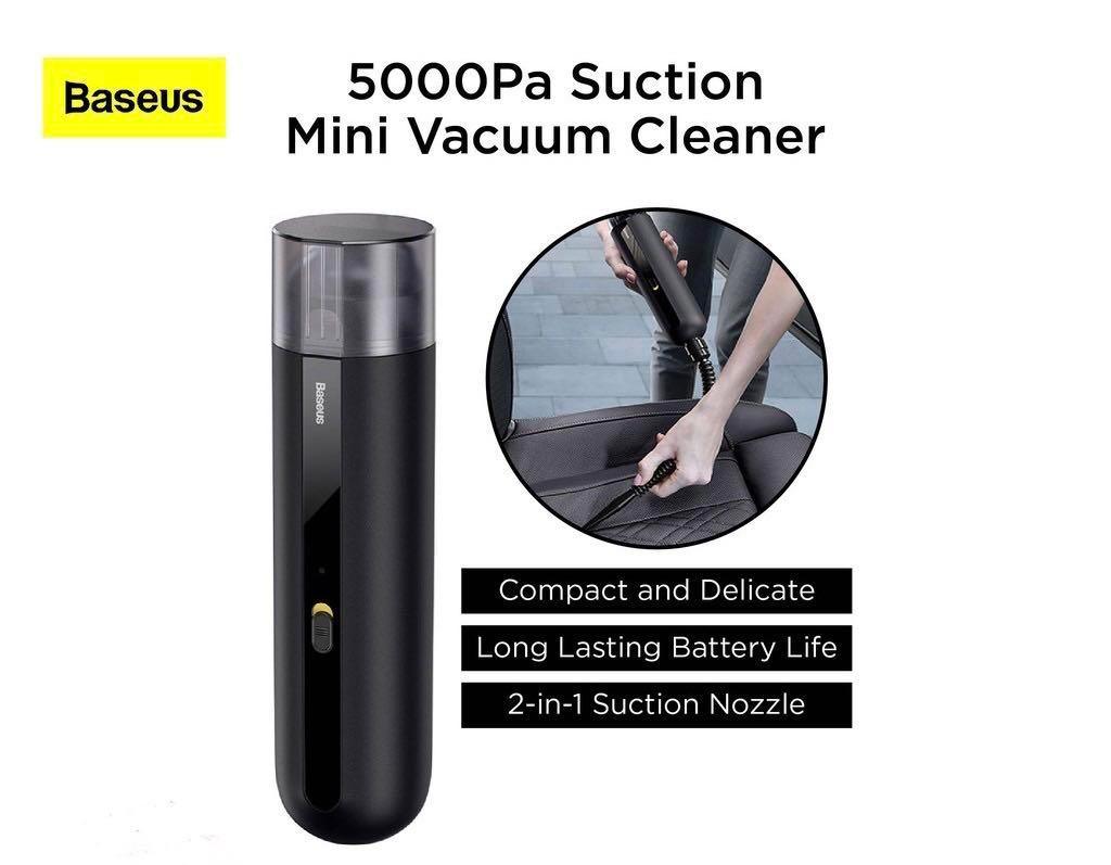 Baseus 5000pA Hand Held Powerful Suction Wireless Vacuum Cleaner