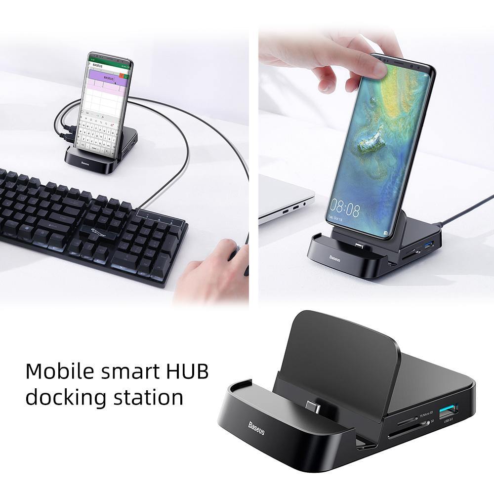 Baseus 7 IN 1 Type C Intelligent Hub Docking Station