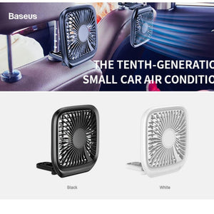 Baseus Car Mount Backseat & Desk Foldable Fan