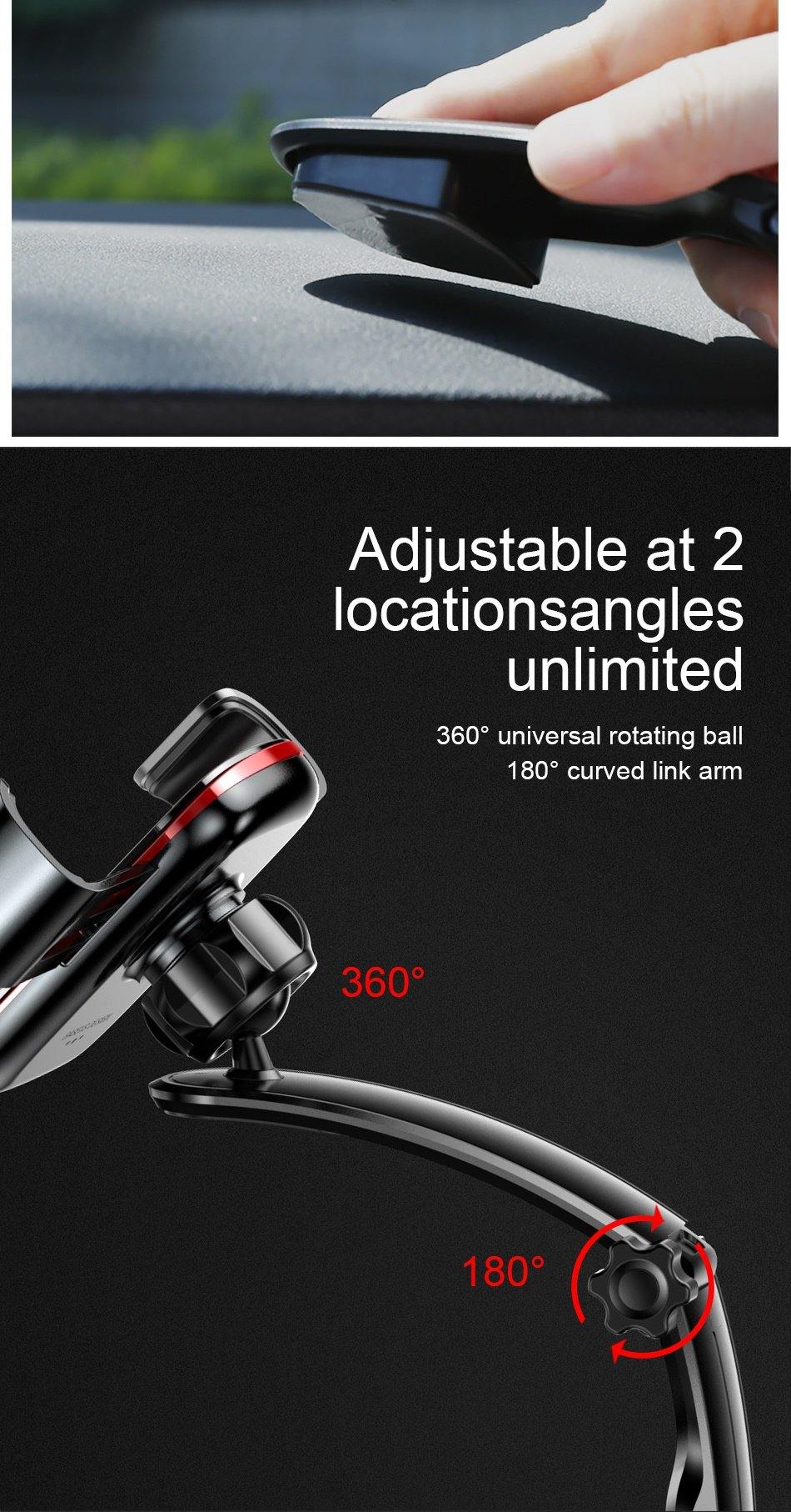 Baseus Link Type Metal Gravity Car Holder