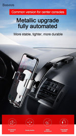 Baseus Link Type Metal Gravity Car Holder