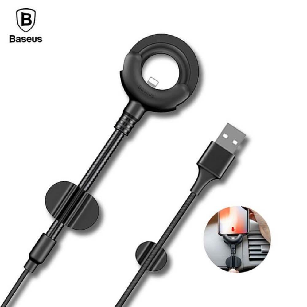 Baseus O Type Charging(Lightning) Car Holder for iPhone