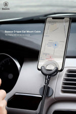 Baseus O Type Charging(Lightning) Car Holder for iPhone