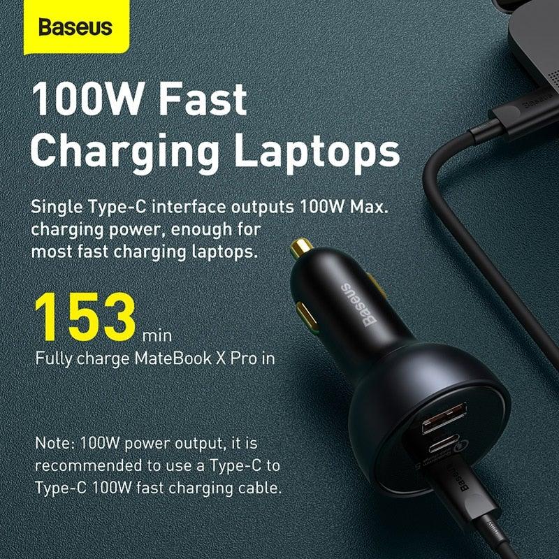 Baseus PD 100W USB Type C QC3.0 Charger