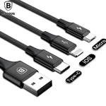 Baseus Rapid 3 in 1 Fast Charging Cable