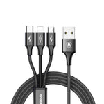 Baseus Rapid 3 in 1 Fast Charging Cable