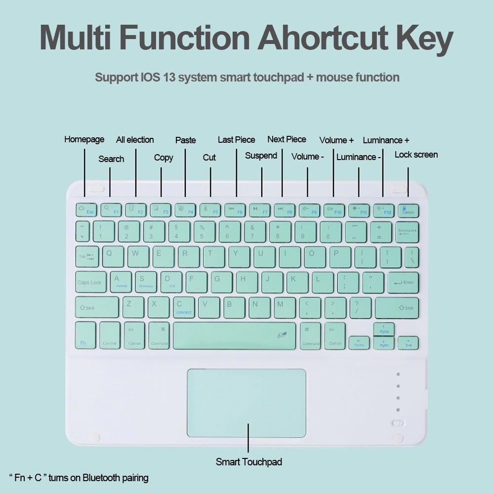 Bluetooth Keyboard Case for all iPad Models