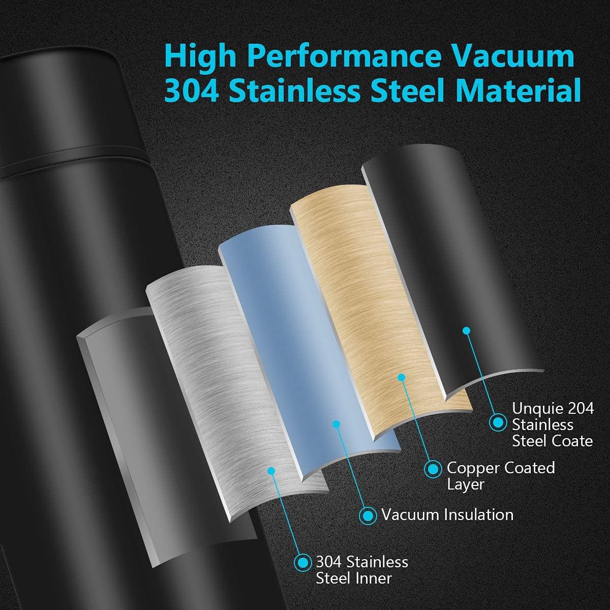 Digital Temperature Display Vacuum Insulated Thermal Flask