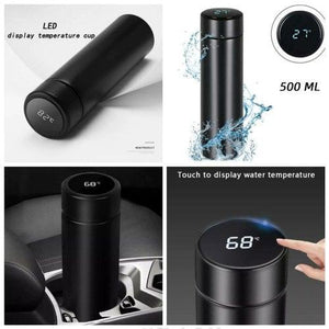 Digital Temperature Display Vacuum Insulated Thermal Flask