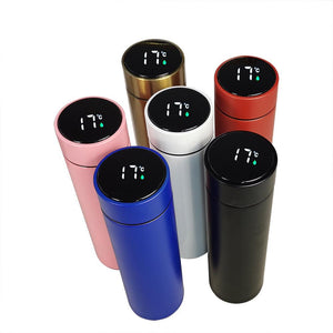 Digital Temperature Display Vacuum Insulated Thermal Flask