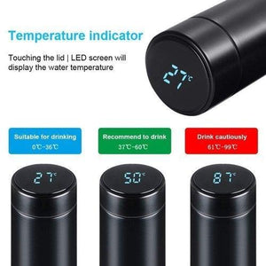 Digital Temperature Display Vacuum Insulated Thermal Flask