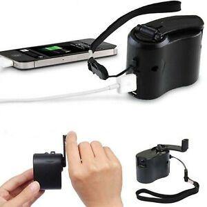 Dynamo Hand Crank USB Mobile Phone Emergency Charger Power Bank