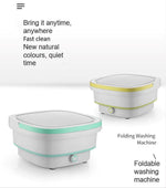 Folding semi-automatic ozone sterilizer mini washing machine