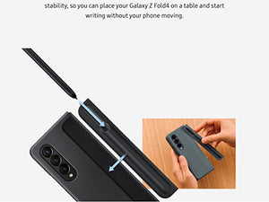 Galaxy Z Fold 4 3 in 1 Note Package (Standing Cover With S Pen & 25W Adapter)