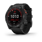 Garmin Fenix 7X Solar / Fenix 7X Sapphire Solar GPS Smart Watch Solar Slate Gray with Black Band