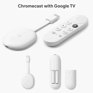 Google Chromecast 4 with Google TV 4K