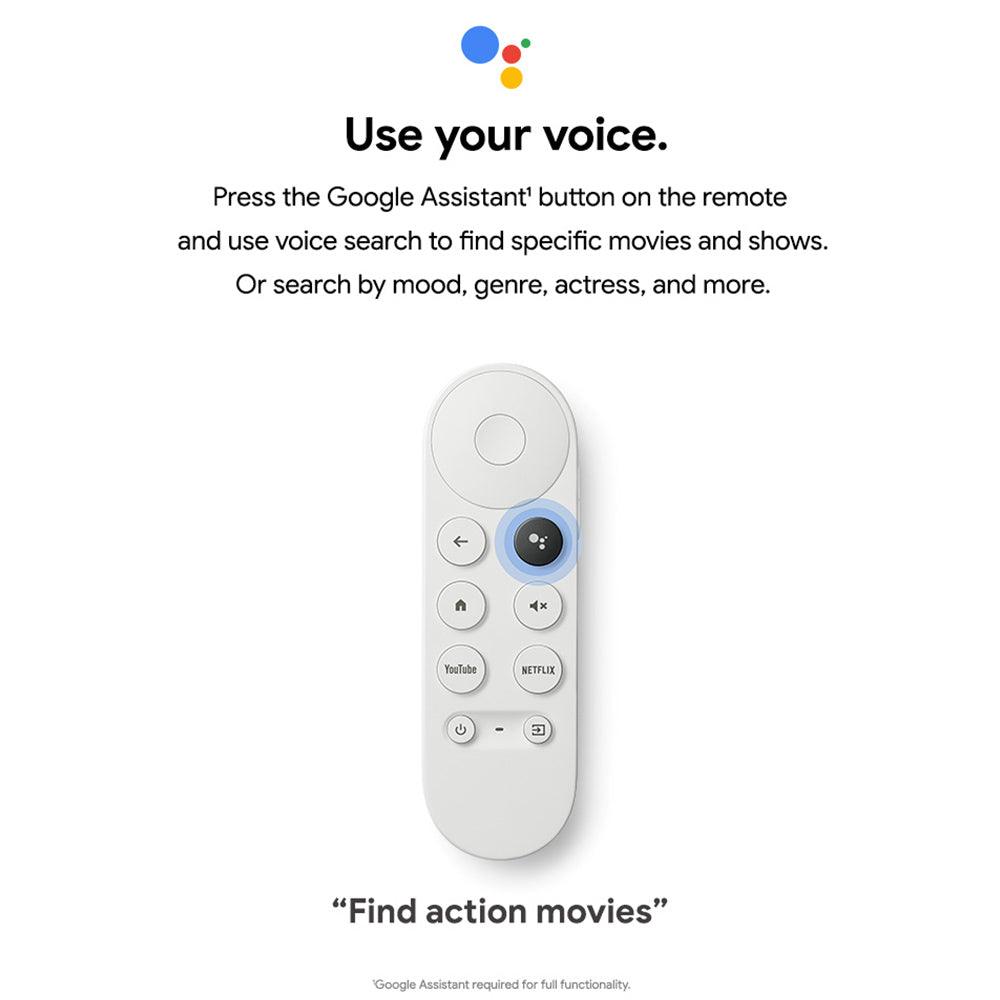 Google Chromecast 4 with Google TV 4K