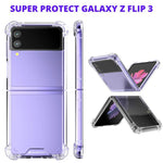 Goospery Mercury Z Flip 3/ Z Flip 4 Super Protect Hybrid Hard Back Clear Case