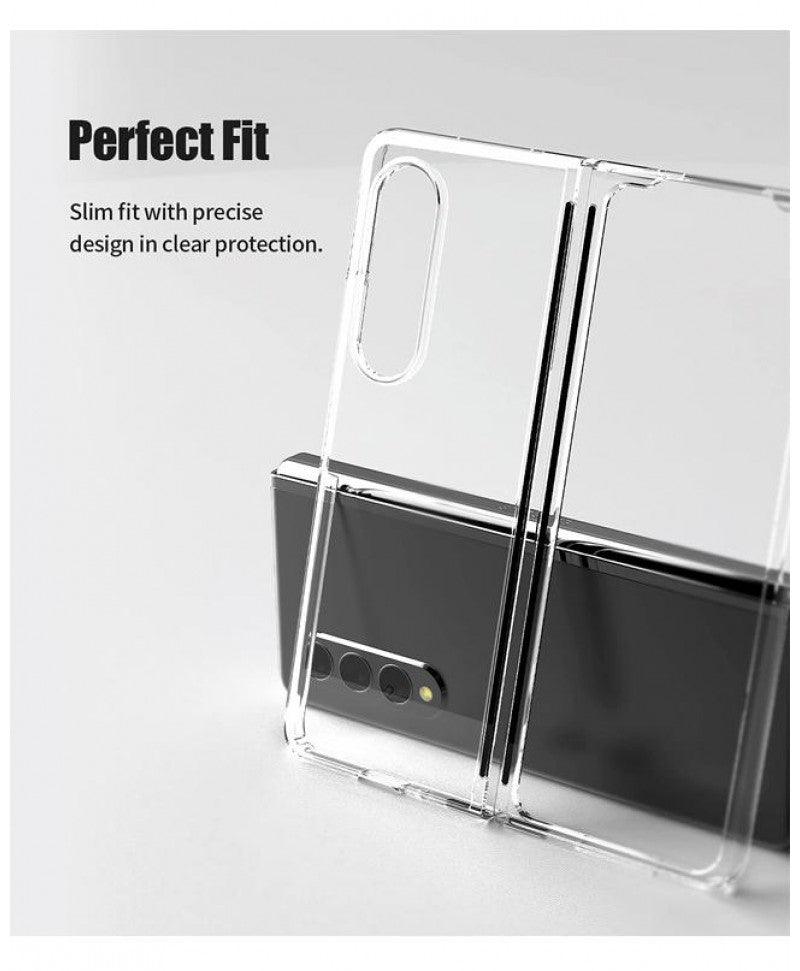 Goospery Samsung Z Fold 3 ShockProof Hybrid Clear Case