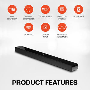 JBL Cinema SB120 2.0 Channel Soundbar