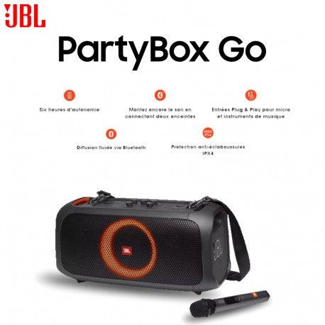 JBL PartyBox On The Go Portable Bluetooth Karaoke Speaker