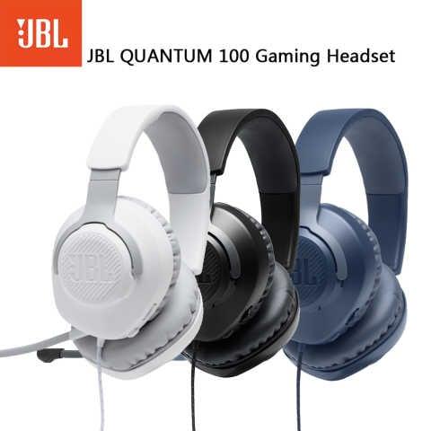 JBL Quantum 100 with Detachable Boom Microphone