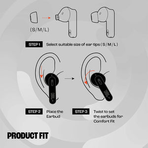 JBL Tune 230NC TWS Bluetooth Noise Cancelling Earphones