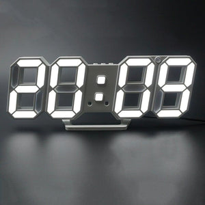 LED USB Minimalist Digital Clock with Alarm Function