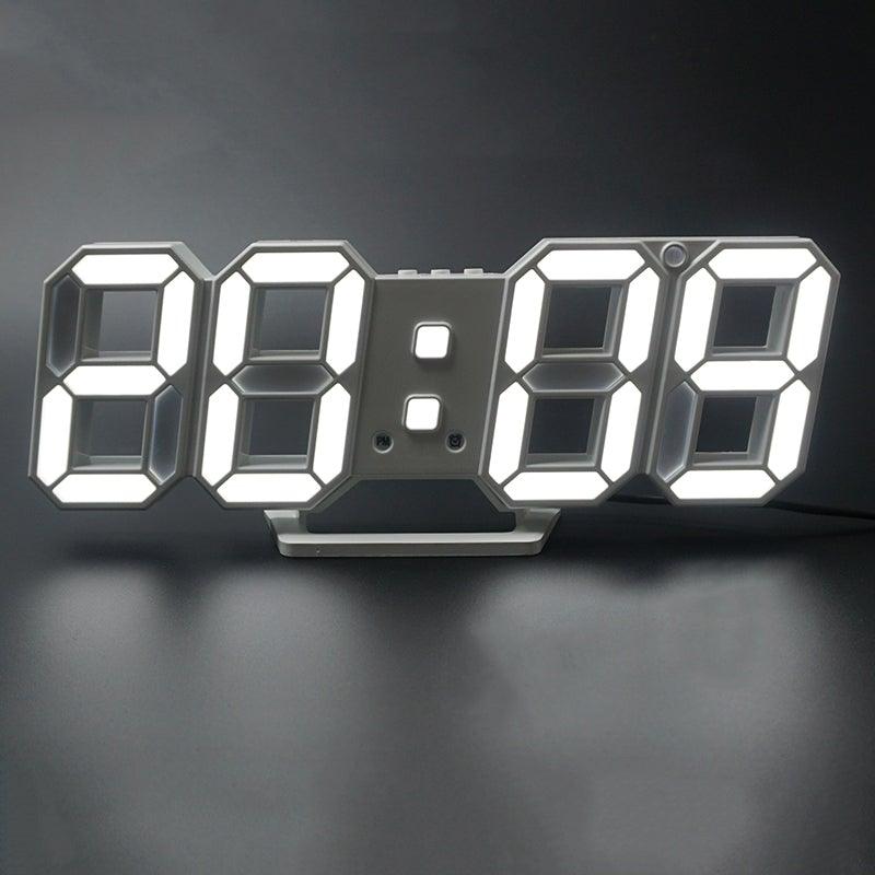 LED USB Minimalist Digital Clock with Alarm Function