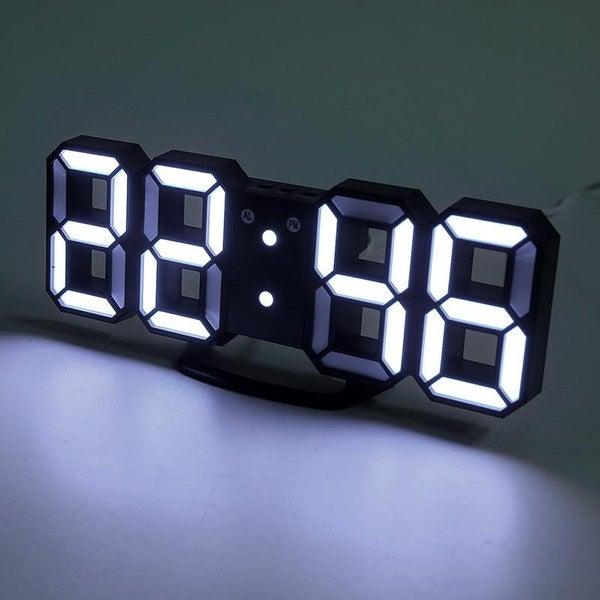 LED USB Minimalist Digital Clock with Alarm Function