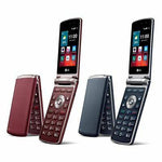 LG Wine Smart 4G LTE Flip Phone 4GB *REFURBISHED*