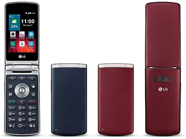 LG Wine Smart 4G LTE Flip Phone 4GB *REFURBISHED*