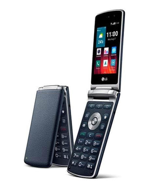 LG Wine Smart 4G LTE Flip Phone 4GB *REFURBISHED*