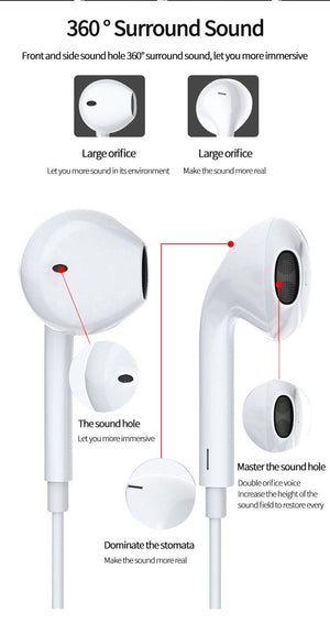 Lightning In Ear Stereo Earphones (Bluetooth)