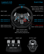 Logitech G29 Driving Force Race Wheel With Shifter