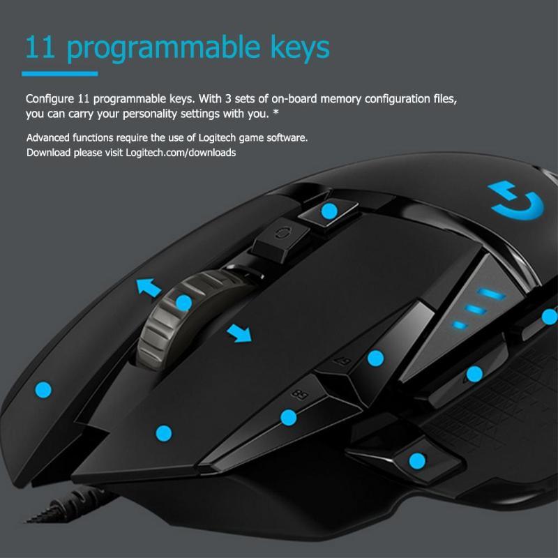 Logitech G502 HERO RGB Gaming Mouse