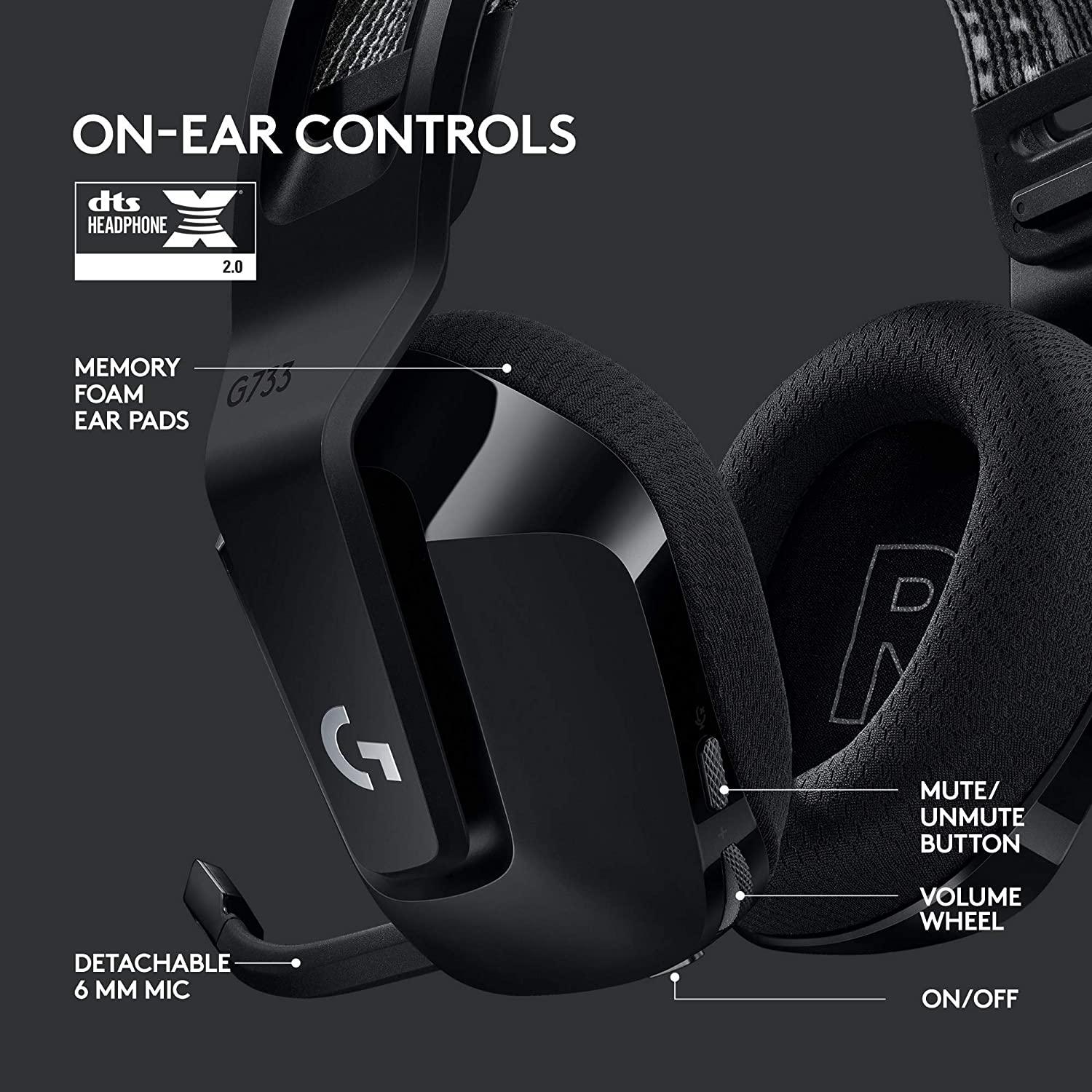 Logitech G733 LightSpeed Wireless Headset