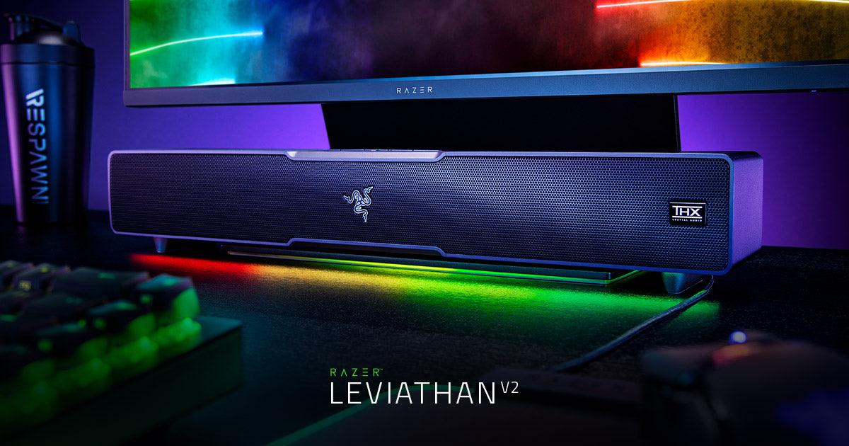 Razer Leviathan V2 PC Gaming Soundbar with Subwoofer