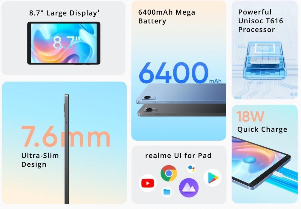 RealMe Pad Mini WIFI + LTE (3/32GB)