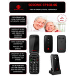 SGSONIC CP168 4G Senior Flip Phone