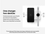 Samsung 15W Wireless Charger Duo with 25W PD Adapter & Type C Cable