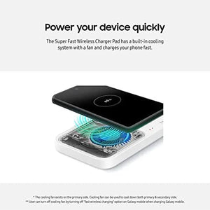 Samsung 15W Wireless Charger Duo with 25W PD Adapter & Type C Cable