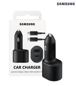 Samsung Fast Charging Car Charger DUO with cable (45W + 15W)